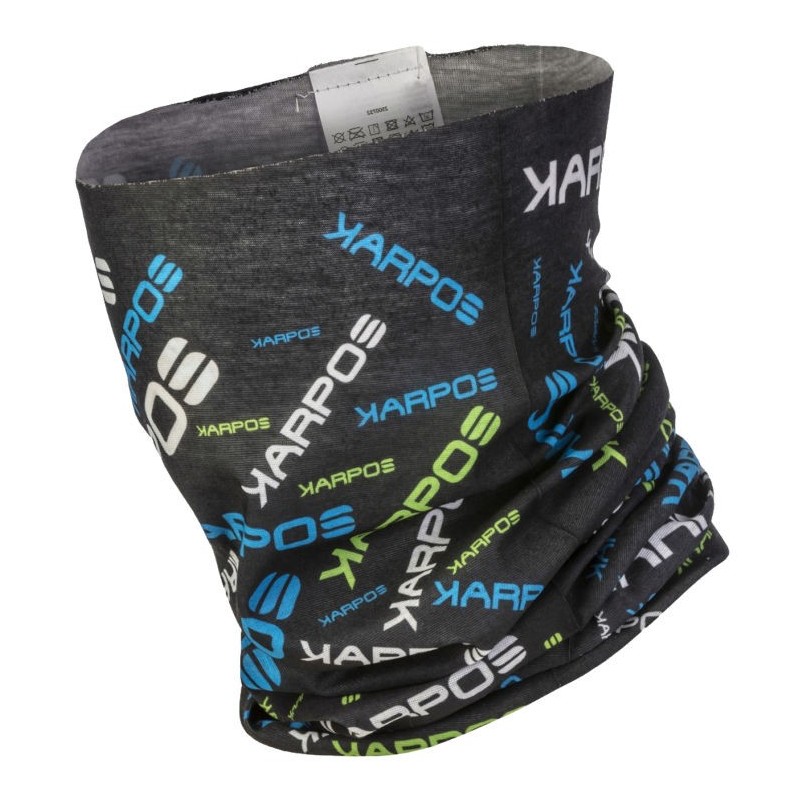 Neck Varmere Karpos Neck warmer Light svart-indigo-grønn Neck Varmere Karpos Neck warmer Light svart-indigo-grønn